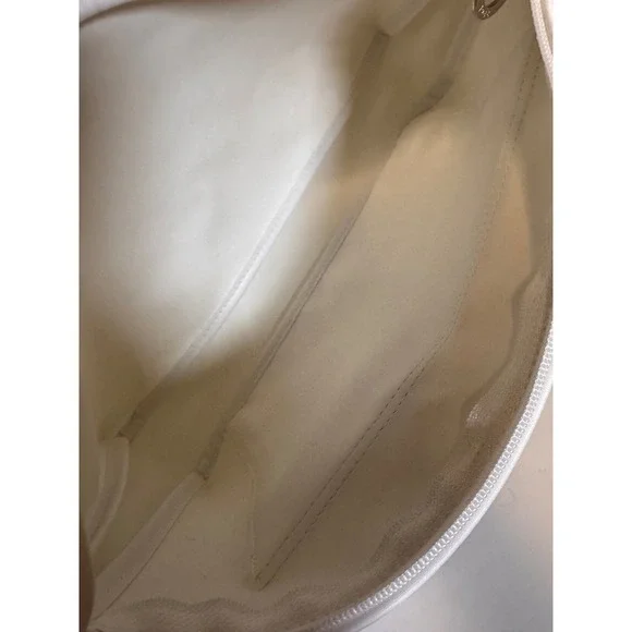 Longchamp Le Pliage White Crossbody Bag Made in France - Picture 4 of 9